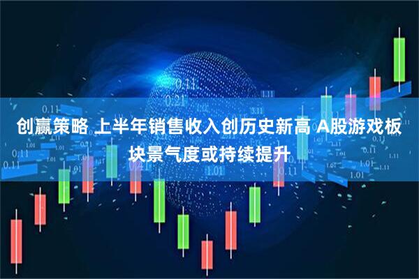 创赢策略 上半年销售收入创历史新高 A股游戏板块景气度或持续提升