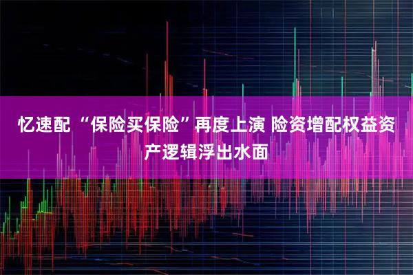 忆速配 “保险买保险”再度上演 险资增配权益资产逻辑浮出水面